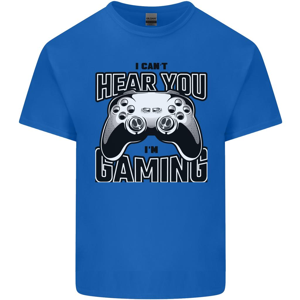 I Cant Hear You Im Gaming Funny Gamer Unisexs Light Cotton TShirt