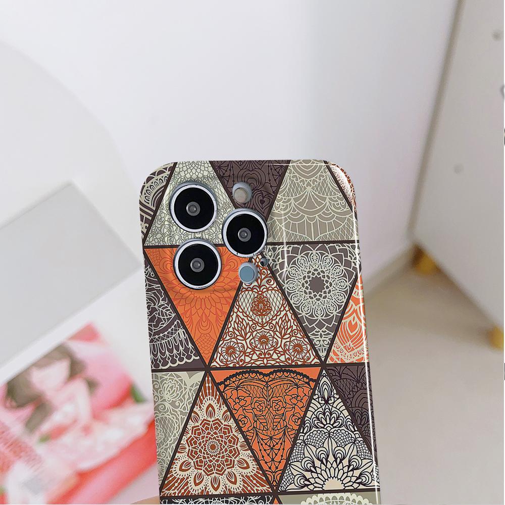 All-inclusive Film Phone Case Cartoon Fashion Design Hard Shell Full Cover Camera Protection Case for Samsung Xiaomi Poco Redmi Infinix Tecno