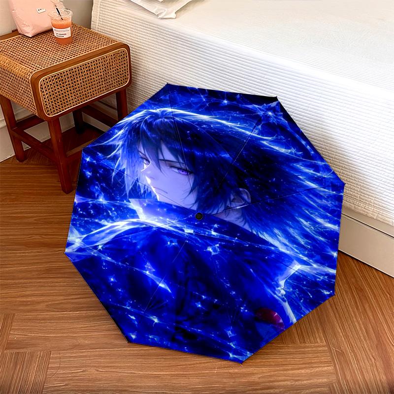 1PC NARUTO Automatic Umbrella - Suitable Travel Outdoor Portable Umbrella Birthday Gift Daily Essentials