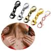 8 Pcs Double Lobster Clasp Double End Design Necklace Clasps and Closures Extender Double Opening Jewelry Clasps