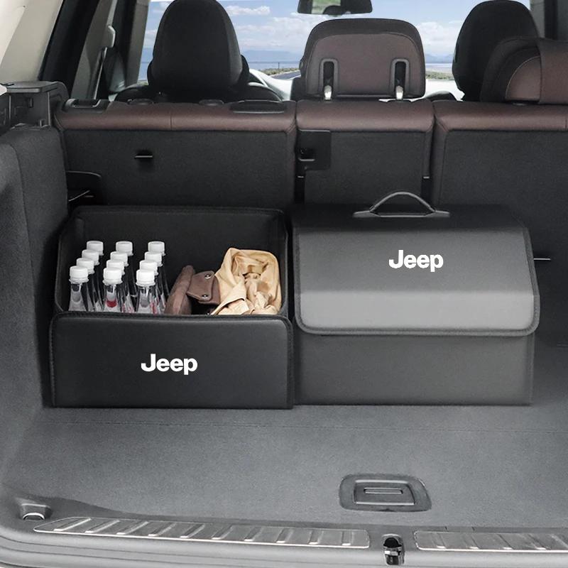 Pro Jeep Organizer do kufru auta Velkokapacitní Skládací Úložná Taška Pro Jeep Grand Cherokee Wrangler JK Gladiator Compass Ren