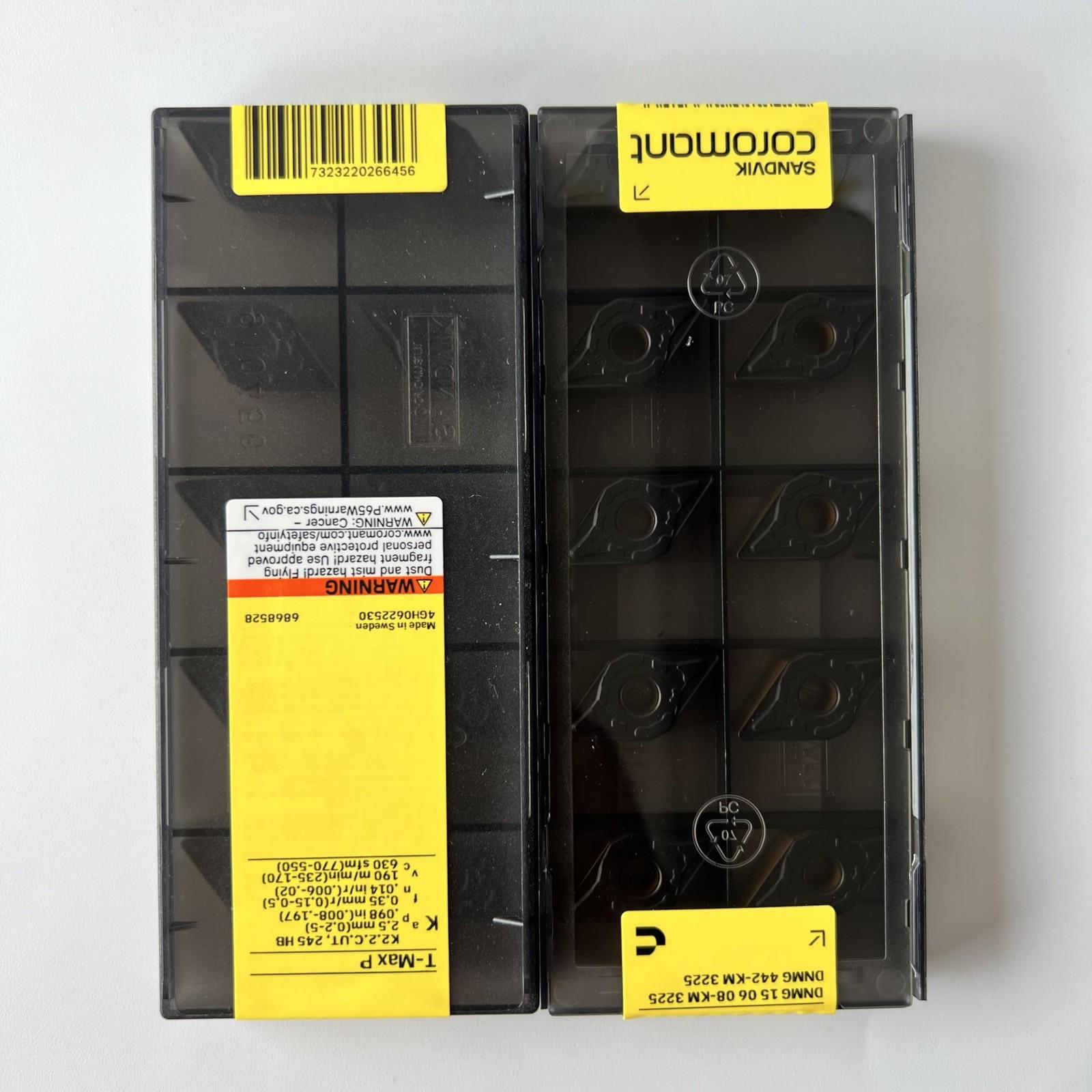 

SANDVIK / DNMG150608-KM 3225 / Original Swedish hard alloy blade 10 Pcs