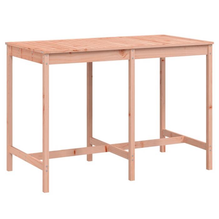 VidaXL Table de jardin 159,5x82,5x110 cm bois massif de douglas 824100