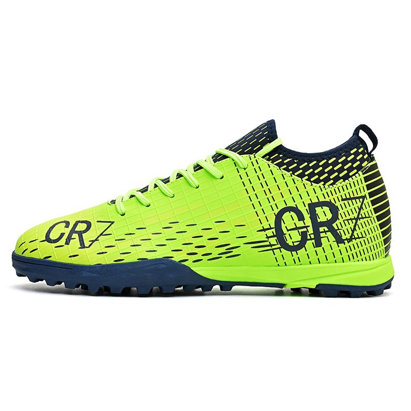 Scarpe da Calcio Professionali Calzature da Calcio per Società Tf/Fg Scarpe da Calcio Antiscivolo Allenamento su Erba Sneaker per Adolescenti Calzature Sportive