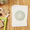 Lace Border Cutting Die DIY Embossing Moulds Round Stencil Template Card Making