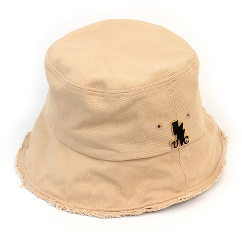 

Универсальная химия Винтажная бежевая панама-ведро из проволоки FREE