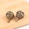 Lucky Brass Handicraft Die Casting Drop Bell Key Car Button Wind Bell Sect Bronze Bell Creative Gift