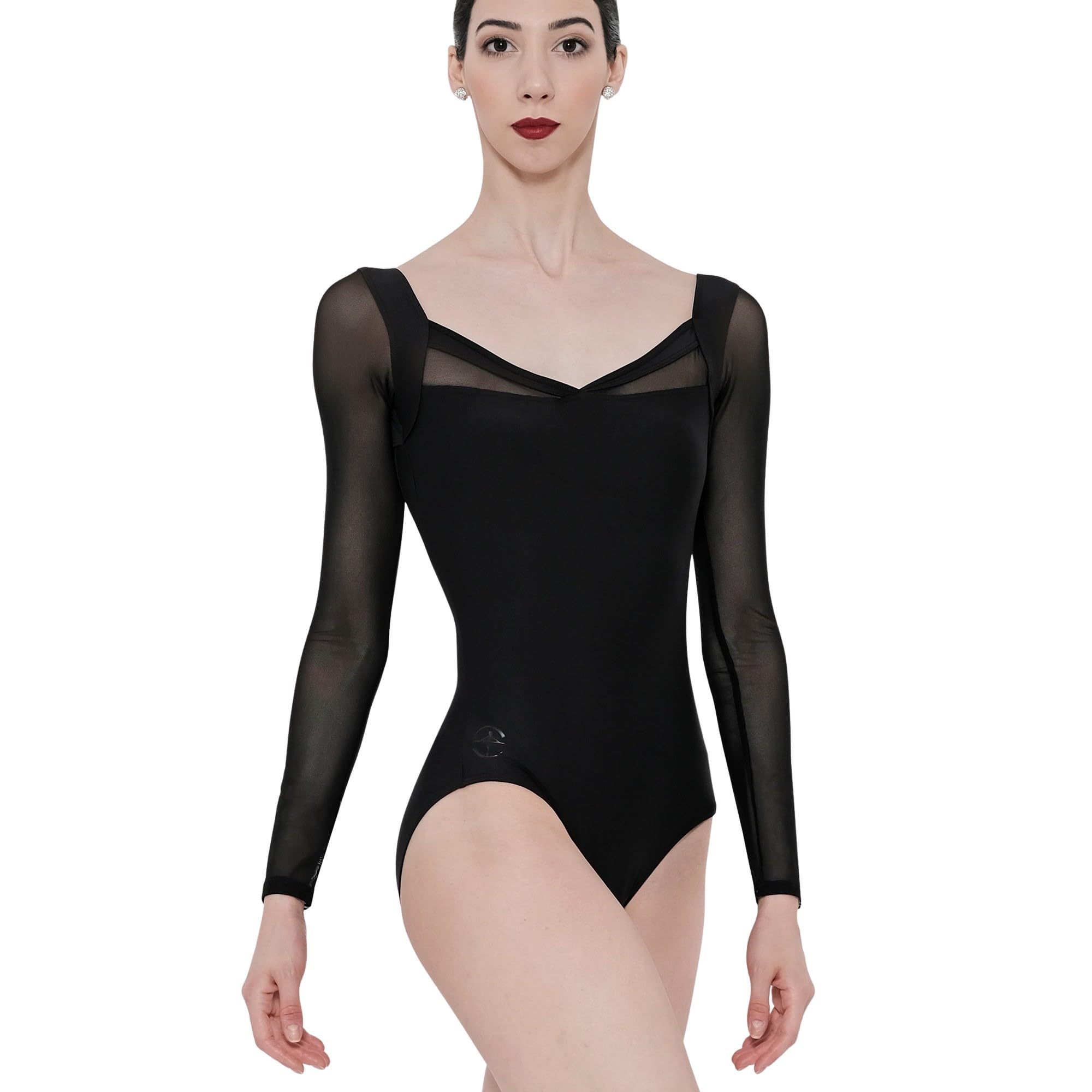 

Wear Moi Балетный купальник с длинным рукавом, эластичный тюль, микрофибра, черный LEO043BLAS Женский [ЛАВАНДОВЫЙ] (S Размер) [Подлинный продукт] чёрный