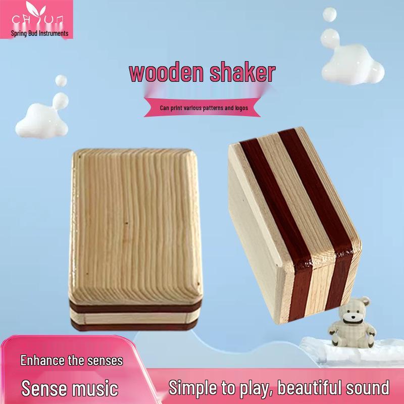 

Wooden Sand Toys: Buckets, Sandboxes, Orff Instruments, Rattles for Kindergarten and Parent-Child Activities