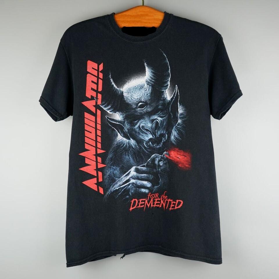 

Новый тур Annihilator 2017 Подарок для фанатов Унисекс S-5XL Футболка BI04_53 Унисекс Футболка S