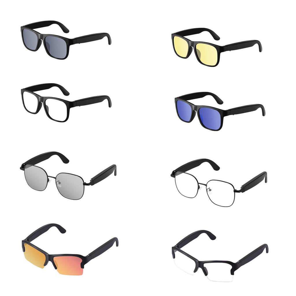 Smart Bluetooth Sunglasses with Music, Call & Navigation - UV Protection for Cycling & Driving