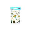 Stickers - Fête d'anniversaire - Paillettes - 1,8 cm