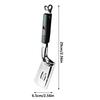 Slotted Design Steak Spatula Tongs Anti-scald Steak Flipping Clip Stainless Steel Grill Clamp  Home