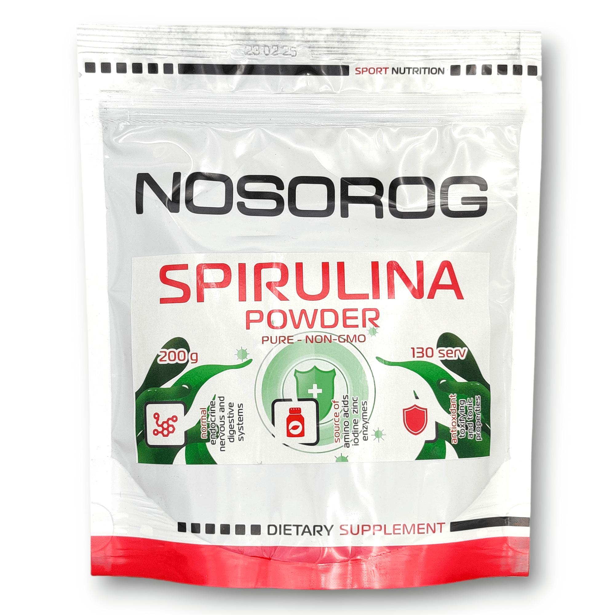 

Порошок спіруліни Носорог, 200 грам