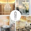 Halogen Bulbs G4 35W 12V, Warm White 2800K, Dimmable Transparent Capsule 10 Pieces