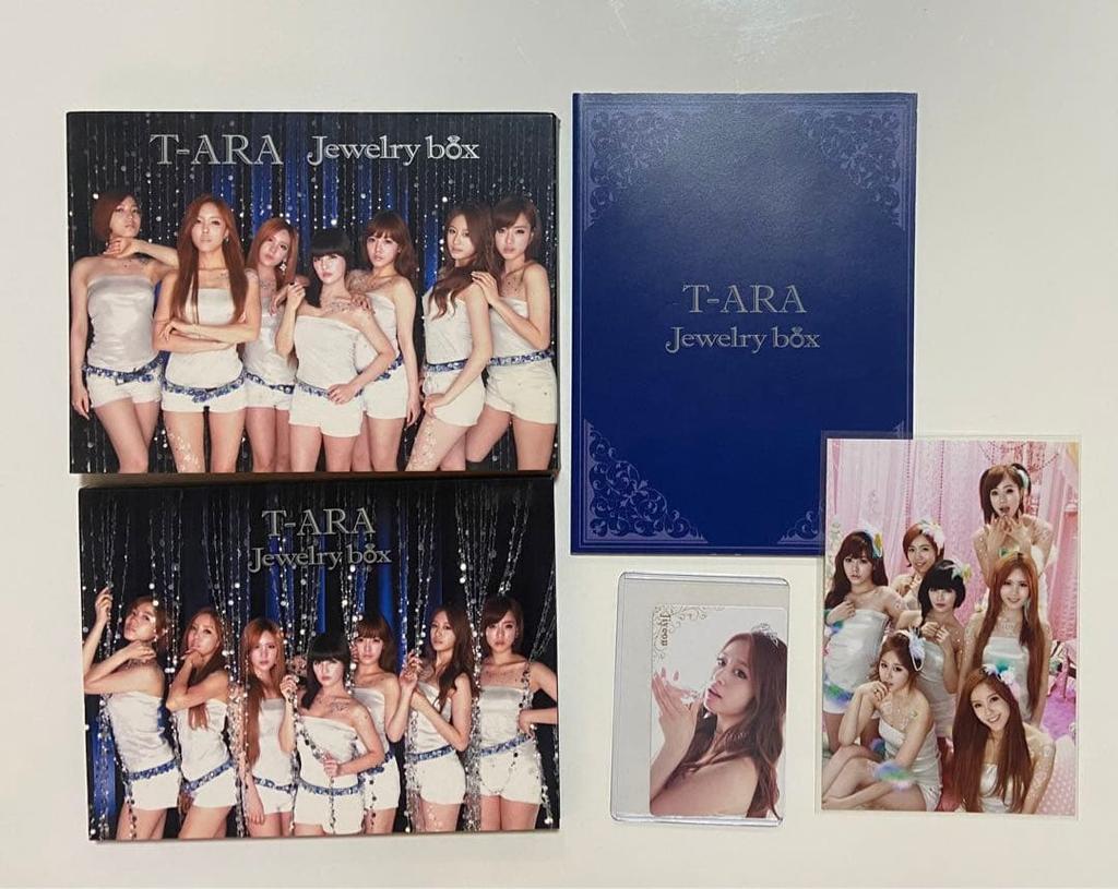 [USED] T-ARA Jewelry Box Sapphire Edition CD Trading Card Jiyeon
