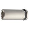 TONE 6NV-27L Long Impact Socket, 19.0mm (3/4") Drive, 27mm Width
