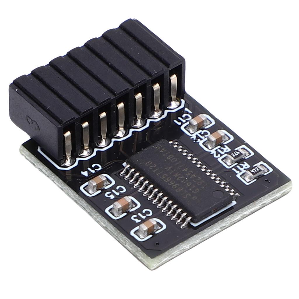 TPM 2.0 Module, Support SPI LPC  , 14Pin SPI Encryption Security Module, Compatible with  590, H570,  70 and More