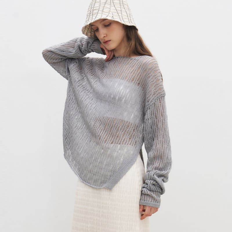 MOHAN TFR STITCH COTTON BUCKET HAT_IVORY