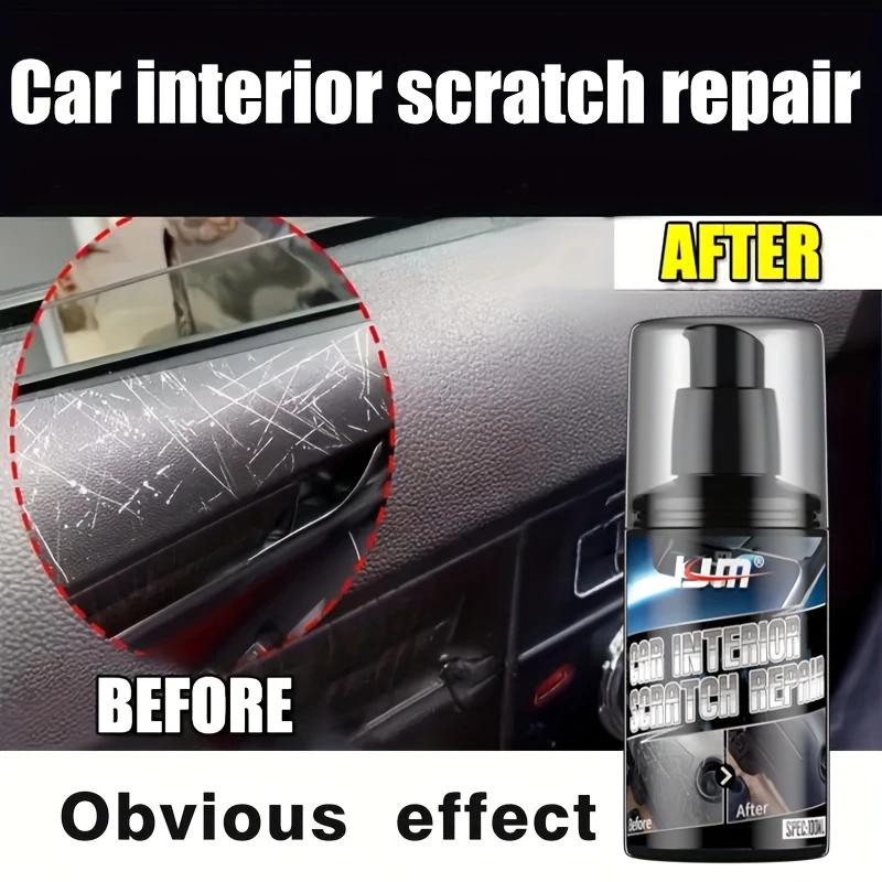 Lešticí sada na opravu škrábanců v interiéru auta, vhodná pro opravu plastových dílů auta, kůže, pneumatik, opravu drobných škrábanců