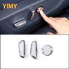 3x ABS Plastic Car Seat Adjustment Button Cover Decorative Sticker Suitable for Ford Maverick Pickup +