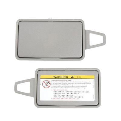 1 Paar Kunststoff-Sonnenblenden-Spiegelabdeckung für Mercedes W211 W219 2003-2010 Sonnenschutz Make-up-Spiegelkappen 2108102510 2118110010 L+R