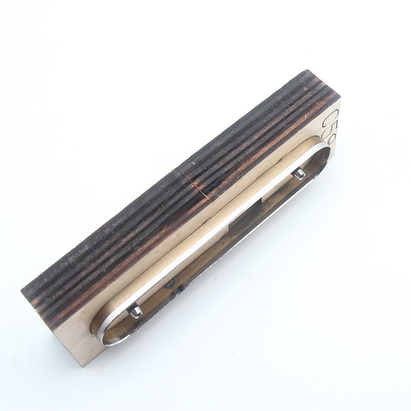 DIY Leather Notebook & Earphone Organizer Kit with Die-Cut and Japanese Knife Material