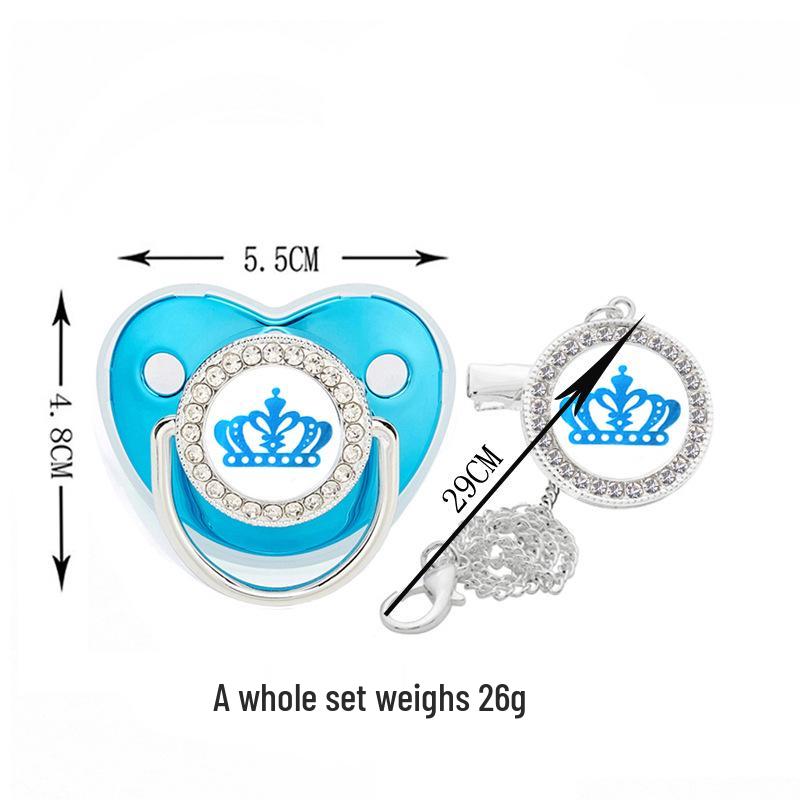 Nový dětský dudlík s kamínky a protiprachovým krytem skladem