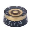 4pcs Acrylic Volumes Tone Top Hat Knobs Caps Replacement Guitar Speed Control Knobs for Electric Guitar Enduring