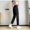 Spring Autumn High Waist Korean Style Elegant Soft Popular Fashion Comfortable Lady PantsWomen Solid Baggy Simple Haren Pants