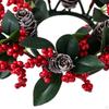 7.87" Candle Ring Wreath Rustic Table Centerpiece for Wedding Birthday