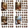 Weihnachts-Tier-Adventskalender Acryl-Hängeornament Geschenk für Kinder und Freunde