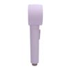 Filtered Shower Head Pressure Adjustable Multi Flowing Modes Anti Plugging Rain Showerhead Violet