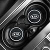 2026 Heißer Autoaufkleber 1/2 Stück Auto Hitzebeständiger Untersetzer Silikagel Wasserkübel-Schlitz Schmutzschutz für KIA rio ceed sportage cerato soul s