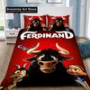 Cute Animal F-Ferdinand Printed Bedding Set Boys Girls Twin Queen King Size Duvet Cover Pillowcase Bed boys Adult Birthday Gifs