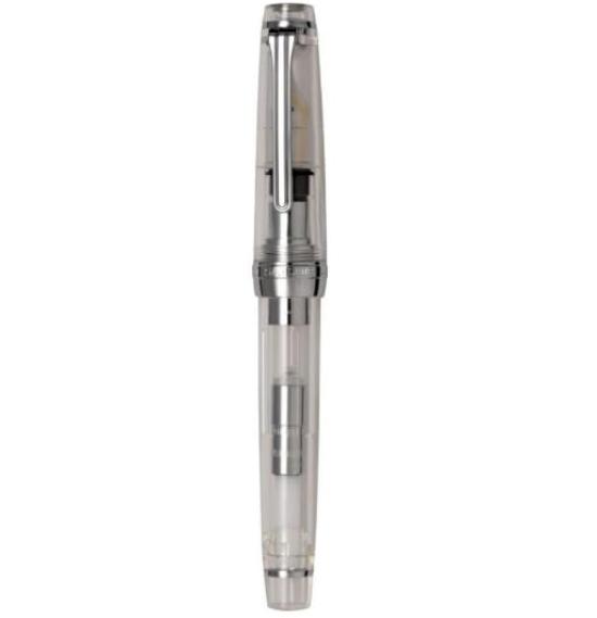 Sailor Professional Gear Silver Demonstrator Model Music Fountain Pen 11-3775-900