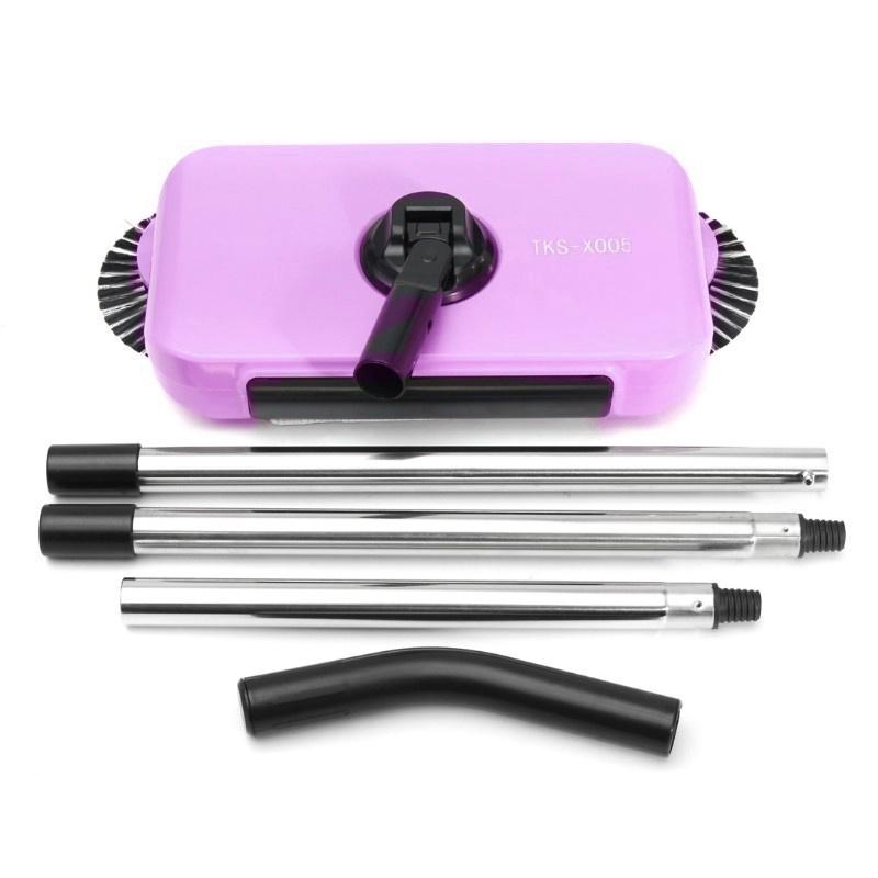 Domácí úklid Ruční tlačný automatický zametačový kartáč včetně kartáče a lopatky a koše na odpadky Čistič bez elektřiny 2v1