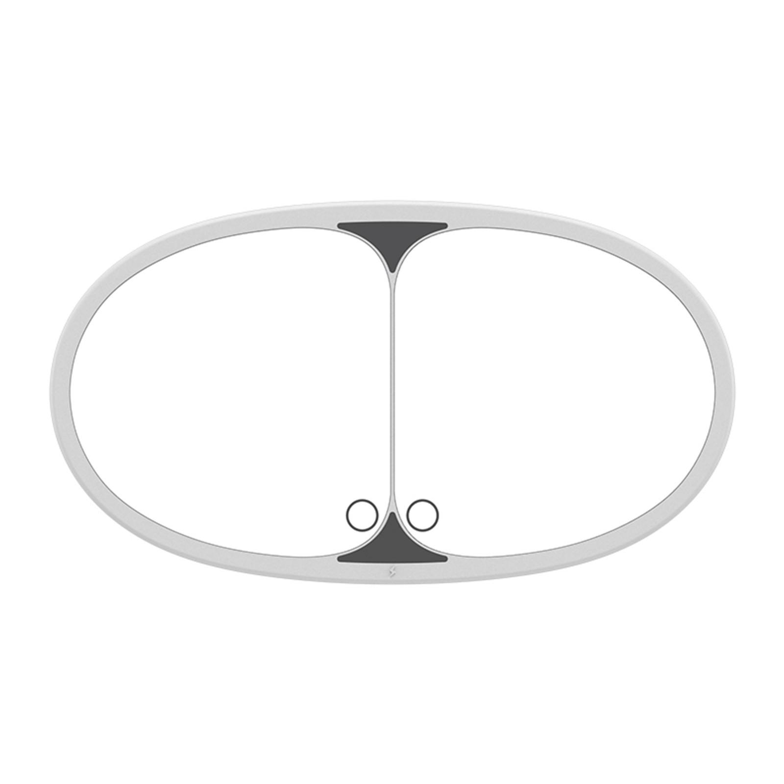 

Солнцезащитный козырек автомобиля Зеркало для макияжа в автомобиле Зеркало для макияжа в автомобиле Зеркало для макияжа с высоким разрешением One Size белый