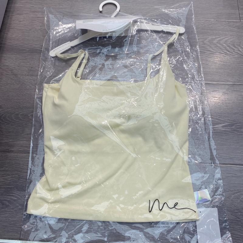 

702 Modal Bandeau Camisole with Latex Pad - Mid-Length Whitening Back Vest, Versatile, Simple, High-Quality One Size [Suitable for 75-120 Jin]