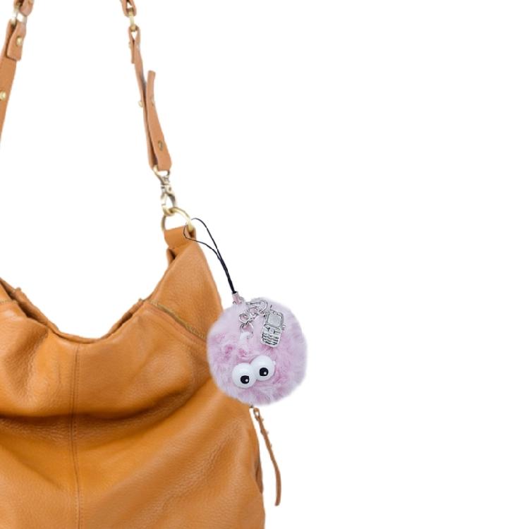 Cute Plush Monsters Charm Pendant Chain Hanging Decoration for Keys Bag Purse