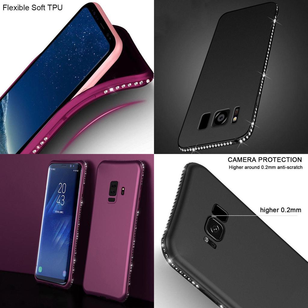 Bling Glitter Crystal Soft Tpu Case Cover For Galaxy S9s8 Plus
