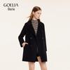GOELIA Women's Double-sided Wool Cashmere Coat