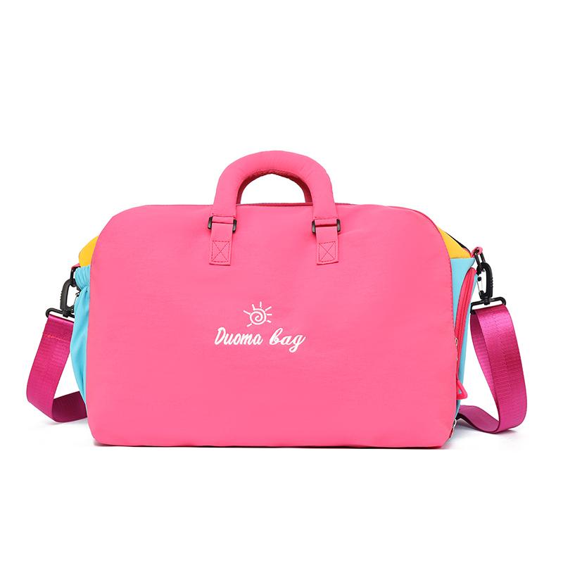Multi-Pocket Women's Crossbody Bag – Lightweight Soft Cloth Large Capacity Sling In Vibrant Colors for Travel