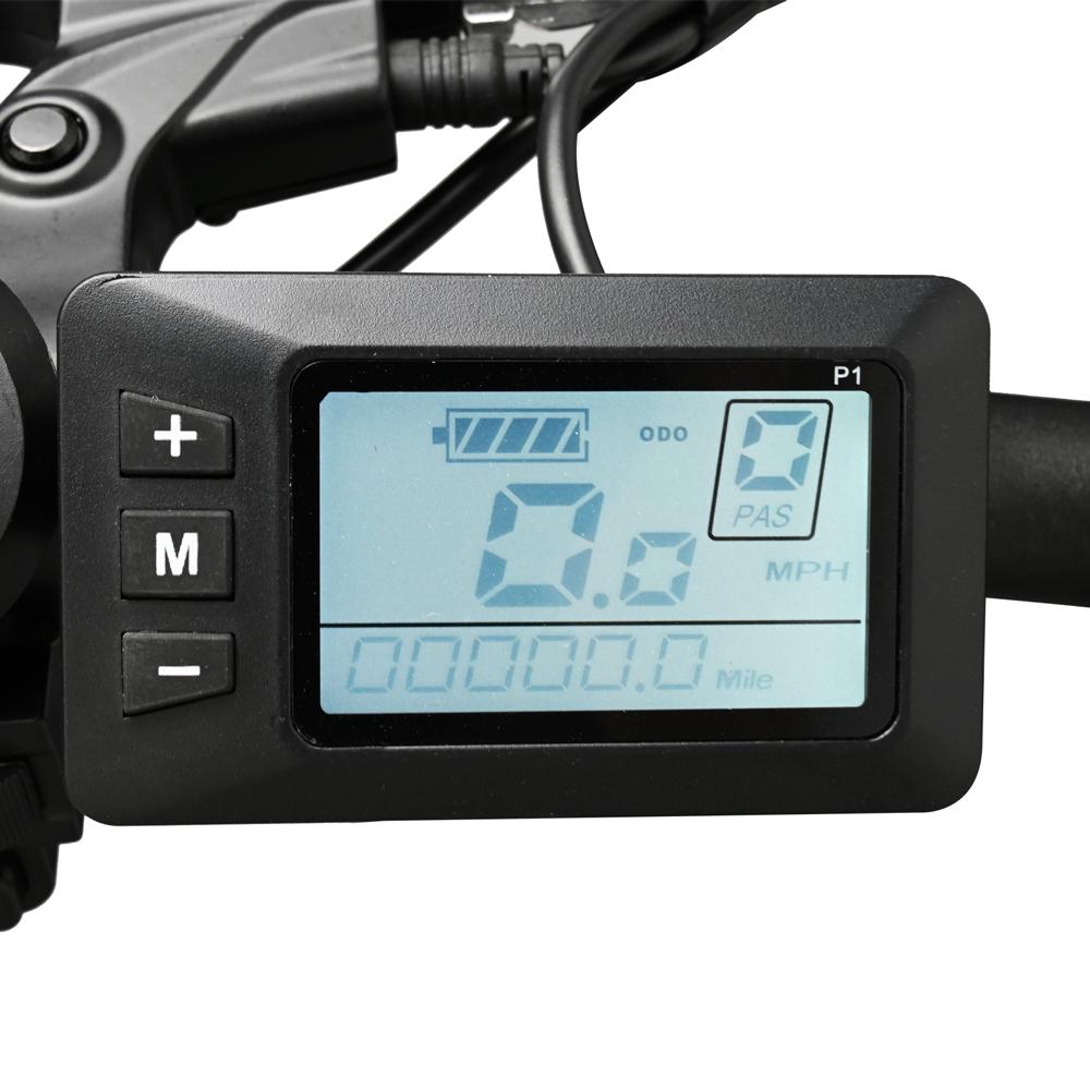 BAOLUJIE GPS-DZ2002 All-Terrain Electric Bike 500W Motor SHIMANO 7-Speed With Disc Brake 45km/h Top Speed 50km Range City Commuting E-Bike