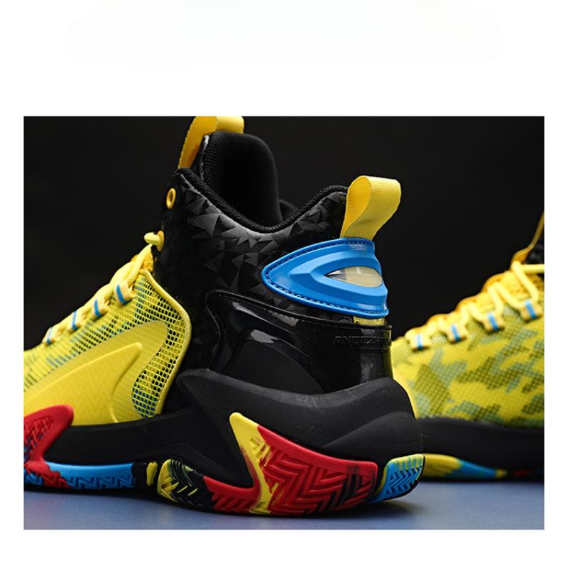 Basketball Shoes New Fashion Trend High-top Sports Shoes Youth Outdoor Sports Shoes for Men