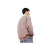 Li Ning Embroidered Loose Pullover Casual Sweatshirt Unisex Sweatshirt Bark-Brown AWDRA37-2