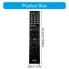 Easy To Use Remote Control for RM AAP055 Ergonomic Grip Replacement Remote ABS Construction Television Accessory