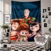 Wall TapestryHotel Transylvania Art Hanging Cloth Decorative Background Cover for Room Decoration