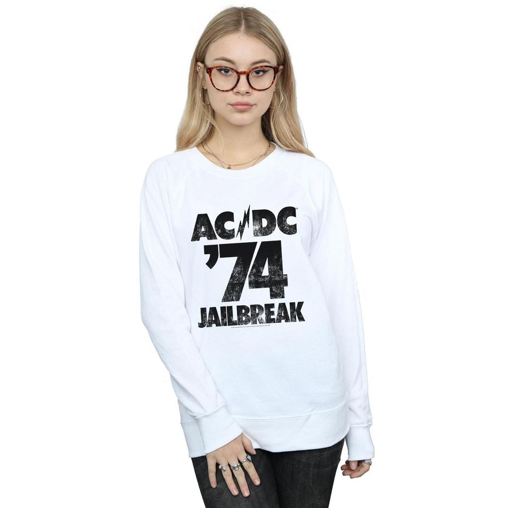 AC/DC Womens/Ladies Jailbreak 74 Sweatshirt