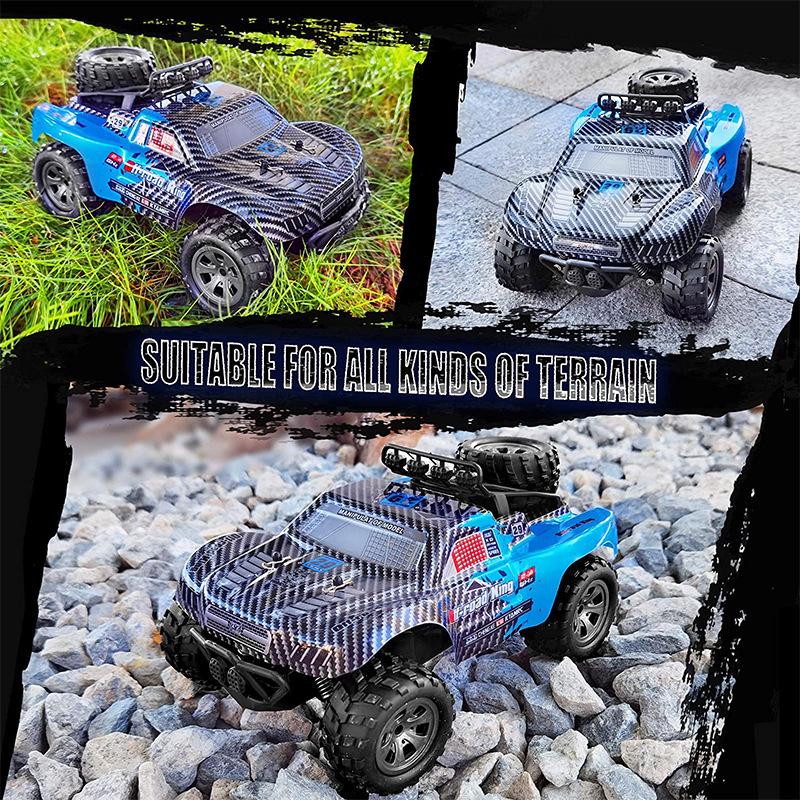 High-Speed 1:18 Big Foot Off-Road Remote Control Car - Short Course Racing & Climbing Toy